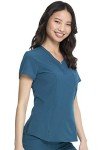 HeartSoul Women's V-Neck Tuckable Medical Scrubs