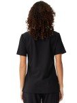 Floral Scrub Tops for Women with 5 Pockets