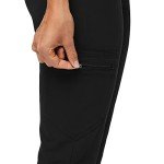 Women's FIGS Zamora Black Jogger Scrub Pants