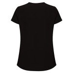 Natural Uniforms Women's Black V-Neck Scrub Set