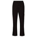 Natural Uniforms Women's Black V-Neck Scrub Set