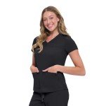 Natural Uniforms Women's 11 Pocket Stretch Scrub Set