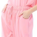 VICOGARD Women's Medical Scrubs Set with 9 Pockets