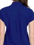 Niaahinn Women's Jogger Scrubs Set - Dark Blue