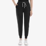 Eadflie Women's V-Neck Top & Jogger Scrub Set
