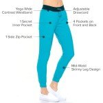 Dagacci Medical Uniform Jogger Scrubs for Women Set and Men Unisex 4-Way Stretch Scrub Sets, Teal Green, S
