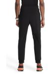 Cherokee Infinity Men's Jogger Pants with Drawstring Waist Mid Rise 5 Pockets Bottoms CK004A, XL, Black