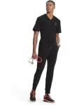 Cherokee Infinity Men's Jogger Pants with Drawstring Waist Mid Rise 5 Pockets Bottoms CK004A, XL, Black