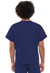 Cherokee Big and Tall Originals Unisex V-Neck Scrubs Shirt, Navy, XX-Large