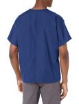Cherokee Big and Tall Originals Unisex V-Neck Scrubs Shirt, Navy, XX-Large