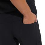 COZYFIT Scrub Pants for Men - Slim Jogger Pants with 5 Pockets, Yoga Waistband, Anti-Wrinkle Scrubs for Men Black