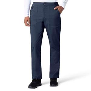 Carhartt Scrubs C51418 Men's Rugged Flex® Modern Fit Ripstop Straight L - Small Tall - Navy
