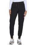 COZYFIT Womens Scrub Pants - Soft Stretch Yoga Style with 5 Pockets, Slim Fit Jogger Scrubs Pants for Women Black