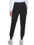 COZYFIT Womens Scrub Pants - Soft Stretch Yoga Style with 5 Pockets, Slim Fit Jogger Scrubs Pants for Women Black