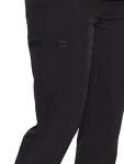 COZYFIT Womens Scrub Pants - Soft Stretch Yoga Style with 5 Pockets, Slim Fit Jogger Scrubs Pants for Women Black