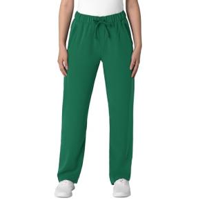 Wink Nova Women's Stovepipe High-Low Hem Scrub Pant - Hunter, L Petite