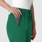 Wink Nova Women's Stovepipe High-Low Hem Scrub Pant - Hunter, L Petite