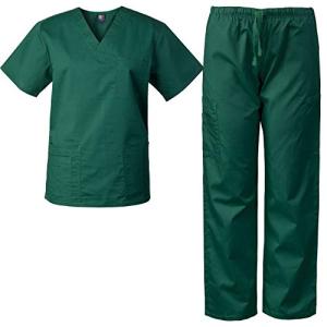 Medgear womens Set Medical Scrubs, Hunter, XX-Large US