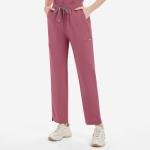 niaahinn Women's Scrub for Women V-Neck Top & Cargo Pants, Comfortable Scrub Set Stretch Fabric, 10 Pockets (S-XXL) (Pink,M)