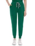 Eadflie Medical Scrubs Set for Women - Classic V-Neck Top & Jogger Pants with Stretch Nursing Uniform Scrub Suit