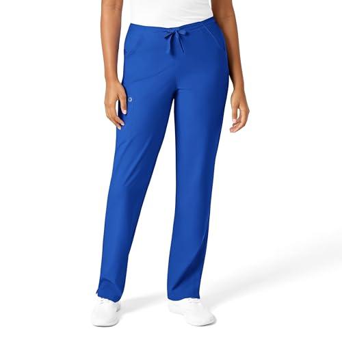 WonderWink W123 Women’s Drawstring Scrub Pant — Royal, X-Large