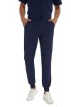 Men's CozyFit Scrub Set with V-Neck Top and Jogger Pants