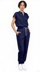UnionMed Women's Stretch Tech Scrub Set with Pockets