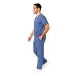M&M Men's Ceil Blue Scrub Set