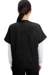 Cherokee Originals Unisex V-Neck Scrubs Shirt, Black, Large