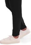 Cherokee Infinity Men's Jogger Pants with Drawstring Waist Mid Rise 5 Pockets Bottoms CK004A, XL, Black