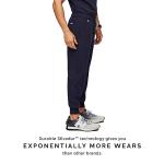 FIGS Tansen Jogger Scrub Pants for Men - Navy Blue, Short M