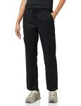 Amazon Essentials Women's Quick-Dry Stretch Scrub Pants (Available in Plus Size), Black, Small