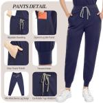 Scrubs for Women Scrubs Set - Stretch V-Neck Scrub Top & Yoga Jogger Pants Medical Uniform Scrub Set