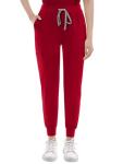 Eadflie Medical Scrubs Set for Women - Classic V-Neck Top & Jogger Pants with Stretch Nursing Uniform Scrub Suit