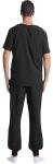 Just Love Men's V-Neck Scrub Set 7070-BLK-S