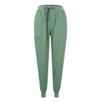 Scrubs Set with 10 Pockets Comfort Stretch Nursing Uniform Soft Casual Outfits Scrubs Short Sleeve Top and Pants Scrubs Women Notched V Neck Scrub Set 4 Way Stretch（1-Mint Green,Large）