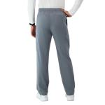 Hanes Men's Scrubs Healthcare Pants, Scrub Pants for Men, Moisture-Wicking & Odor Control, 5 Pockets Slate Grey