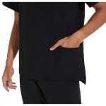 COZYFIT Scrub Top for Men - Stretch V-Neck Scrubs with 3 Pockets, Anti-Wrinkle - Black, M