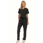 Nautica Women's Scrub Set, 9-Pocket Breathable & Stretchy Pants & Tops