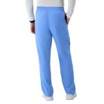 Hanes Healthcare, Scrub Pants for Men, Moisture-Wicking & Odor Control, 5 Pockets, CEIL Blue 2, X Large