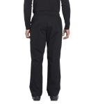 Cherokee Scrub Set for Men from, 4 Pocket V-Neck Scrub Top WW695 with 5 Pocket Tapered Leg Fly Front Cargo Pant WW190, Black- L Top/L Pant
