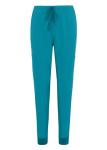 Natural Uniforms Womens 10 Pocket Cool Stretch Jogger Scrub Set (Teal, Large)