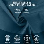 YEZEX Scrubs for Women Set, Women's V-Neck Top & Jogger Scrub Pants, Nursing Uniform Scrubs Set with 8 Pockets, for Nurse Esthetician Workwear (Purple)