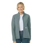 Carhartt Scrubs C81023 Women's Rugged Flex® Modern Fit Bonded Fleece Jacket Medium Summer Blue