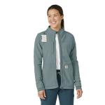 Carhartt Scrubs C81023 Women's Rugged Flex® Modern Fit Bonded Fleece Jacket Medium Summer Blue