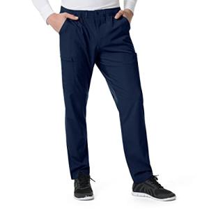 Carhartt Men's Modern Fit Twill Scrub Pants - Navy