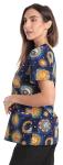 Just Love Women's V-Neck Printed Scrub Top 7068-20-M
