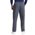 Care+Wear 7-Pocket Straight Leg Pants for Men – Moisture Wicking, Ultra-Soft, Wrinkle-Resistant Medical Scrub Pants (Large, Pewter)