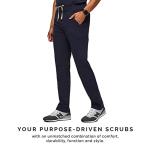 FIGS Axim Cargo Scrub Pants for Men – Navy Blue, M