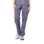 Dagacci Medical Uniform Women and Men Unisex Medical Scrubs Pants X-Large Pewter Grey
